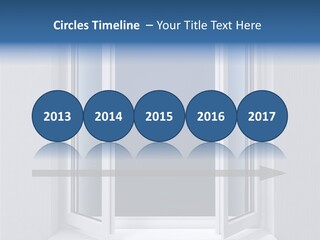 Building Vertical Frame PowerPoint Template
