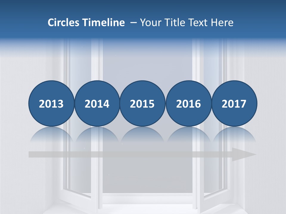 Building Vertical Frame PowerPoint Template