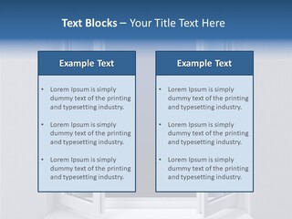 Building Vertical Frame PowerPoint Template
