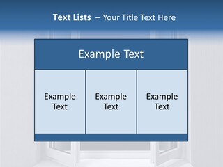Building Vertical Frame PowerPoint Template