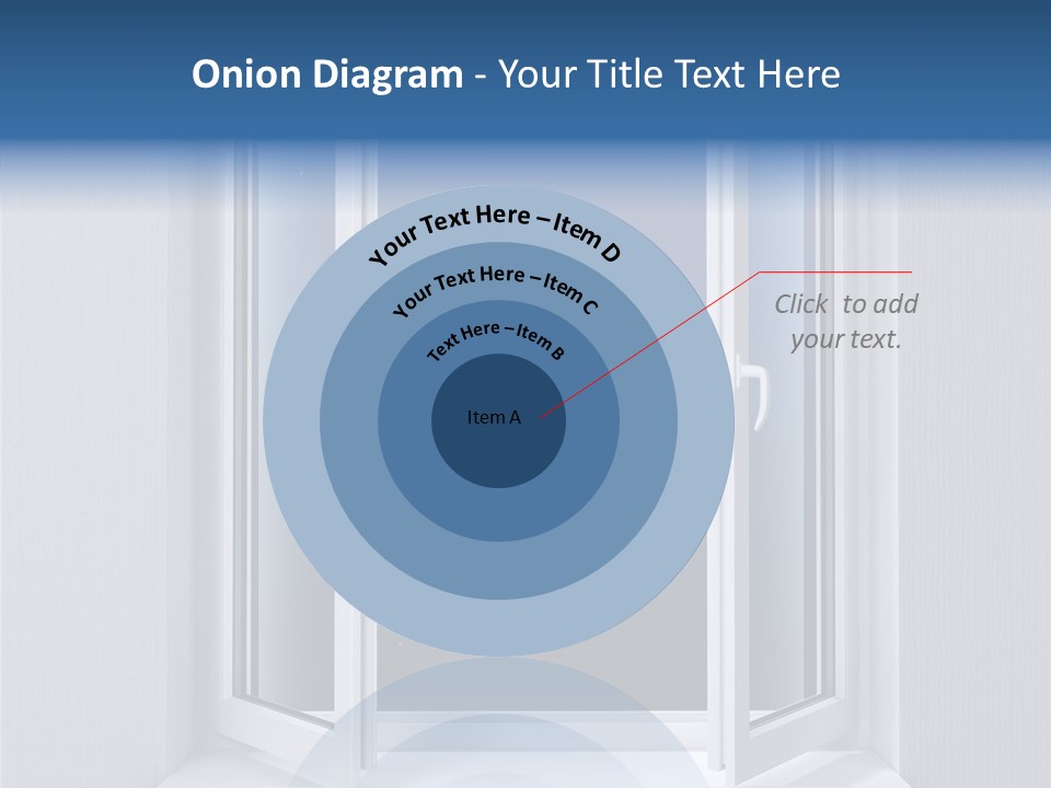 Building Vertical Frame PowerPoint Template