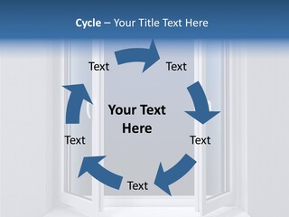 Building Vertical Frame PowerPoint Template