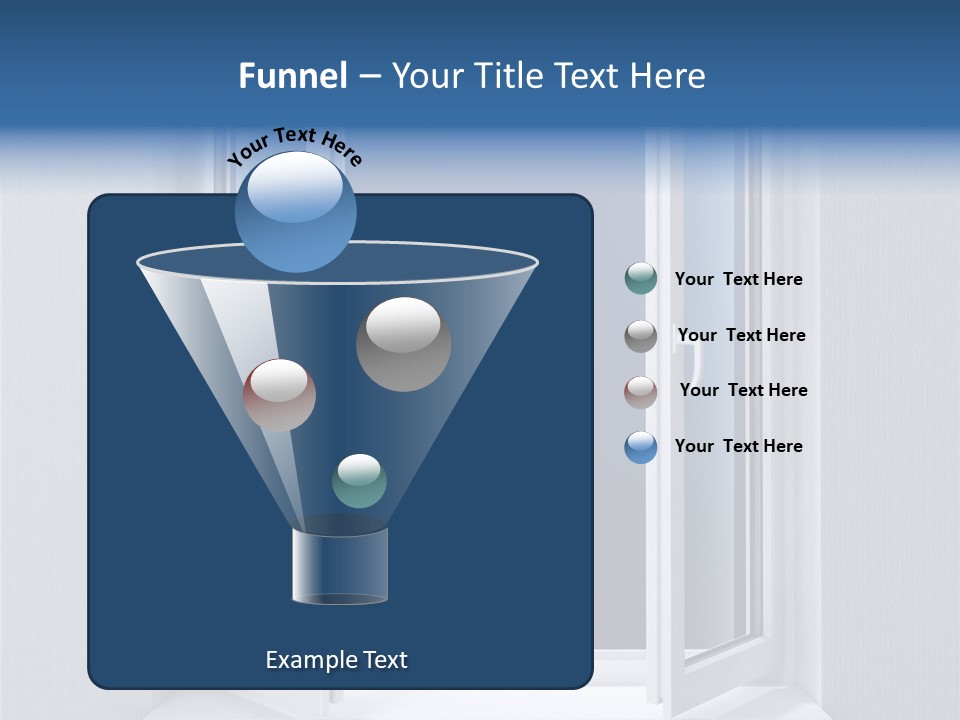 Building Vertical Frame PowerPoint Template