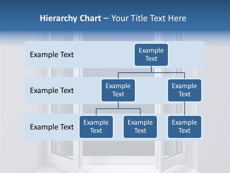 Building Vertical Frame PowerPoint Template