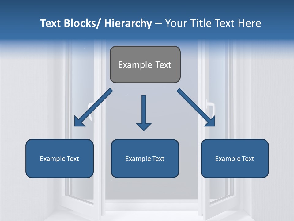 Building Vertical Frame PowerPoint Template