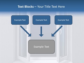 Building Vertical Frame PowerPoint Template