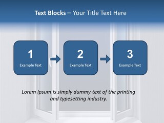 Building Vertical Frame PowerPoint Template