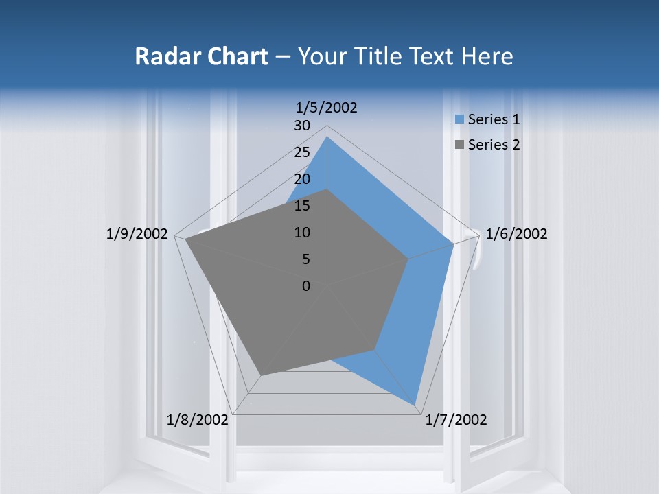 Building Vertical Frame PowerPoint Template