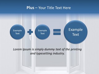 Building Vertical Frame PowerPoint Template