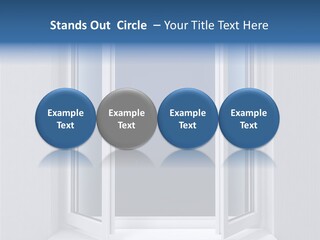 Building Vertical Frame PowerPoint Template