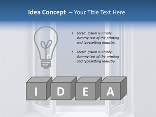 Building Vertical Frame PowerPoint Template
