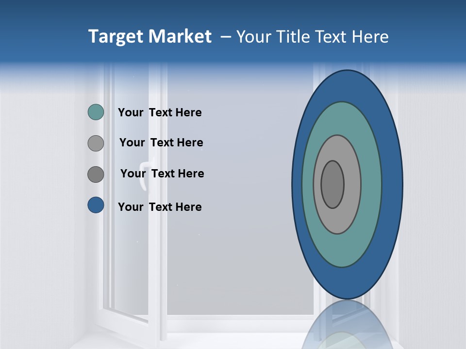 Building Vertical Frame PowerPoint Template
