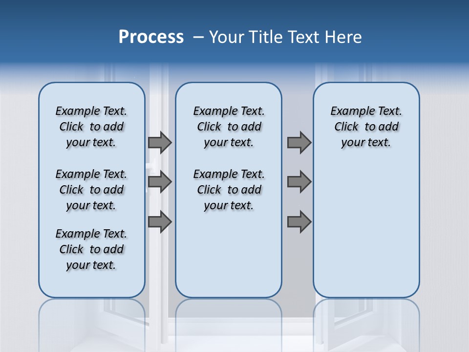 Building Vertical Frame PowerPoint Template