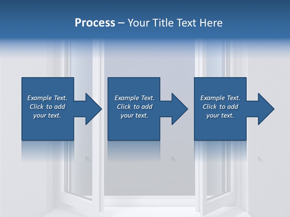 Building Vertical Frame PowerPoint Template