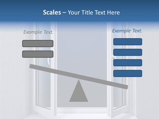 Building Vertical Frame PowerPoint Template
