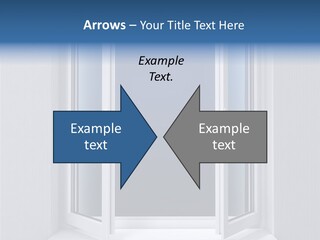 Building Vertical Frame PowerPoint Template
