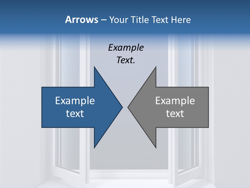 Building Vertical Frame PowerPoint Template