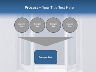 Building Vertical Frame PowerPoint Template