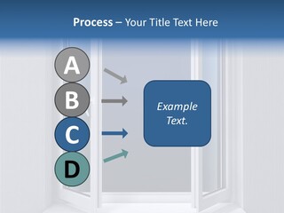 Building Vertical Frame PowerPoint Template