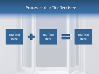 Building Vertical Frame PowerPoint Template