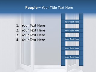 Building Vertical Frame PowerPoint Template