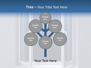 Building Vertical Frame PowerPoint Template