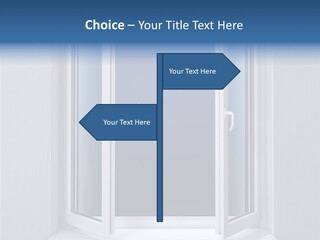 Building Vertical Frame PowerPoint Template
