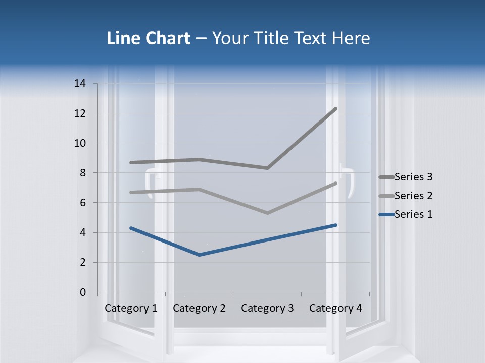 Building Vertical Frame PowerPoint Template