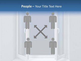 Building Vertical Frame PowerPoint Template