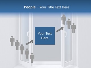Building Vertical Frame PowerPoint Template