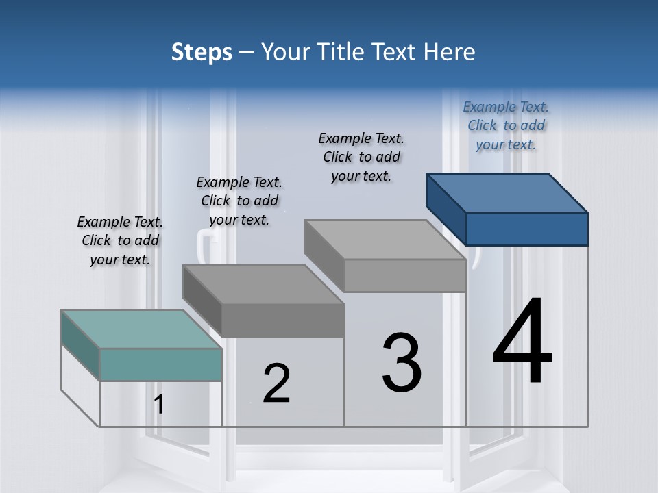 Building Vertical Frame PowerPoint Template