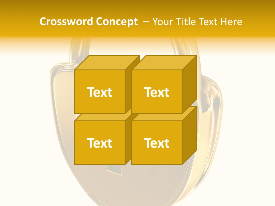 House Gold Exclusive PowerPoint Template