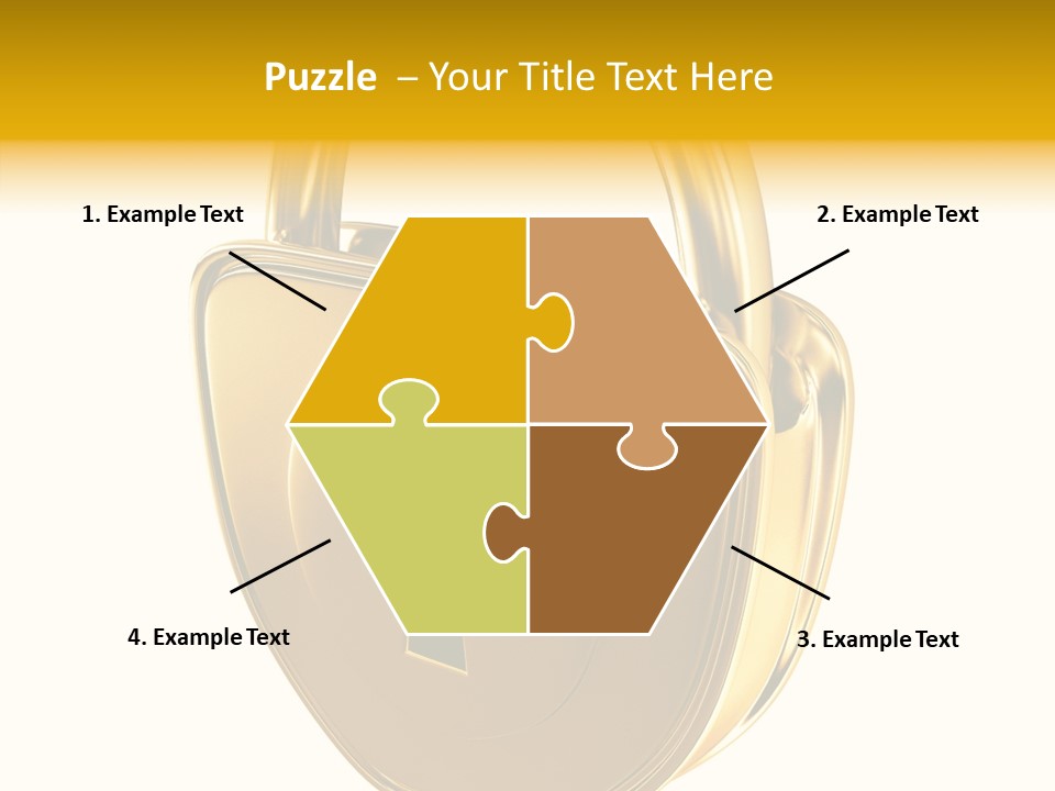 House Gold Exclusive PowerPoint Template