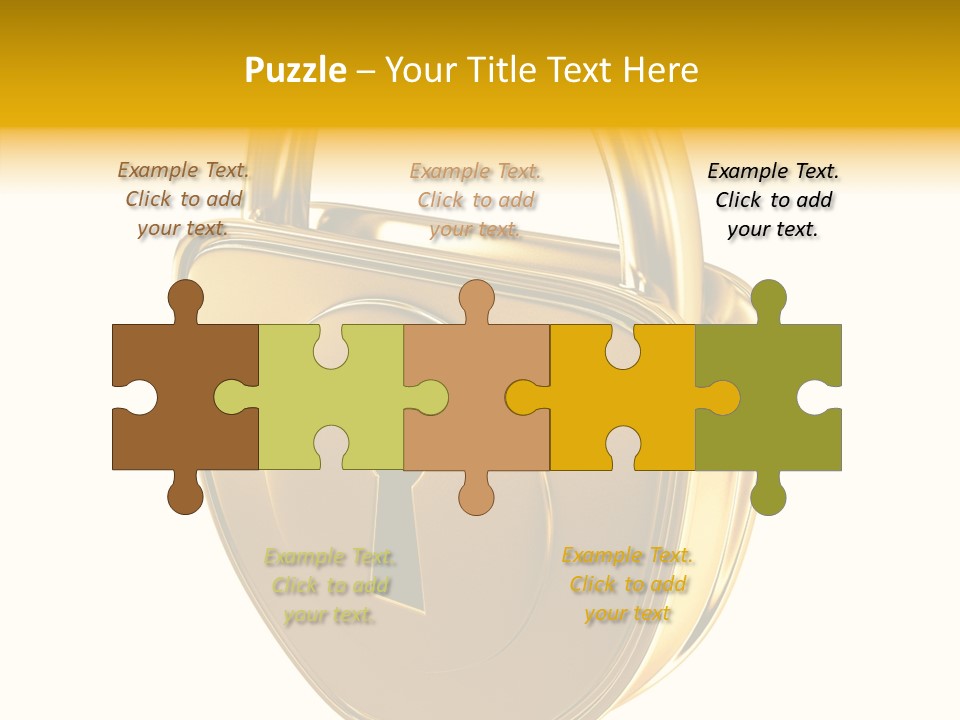 House Gold Exclusive PowerPoint Template