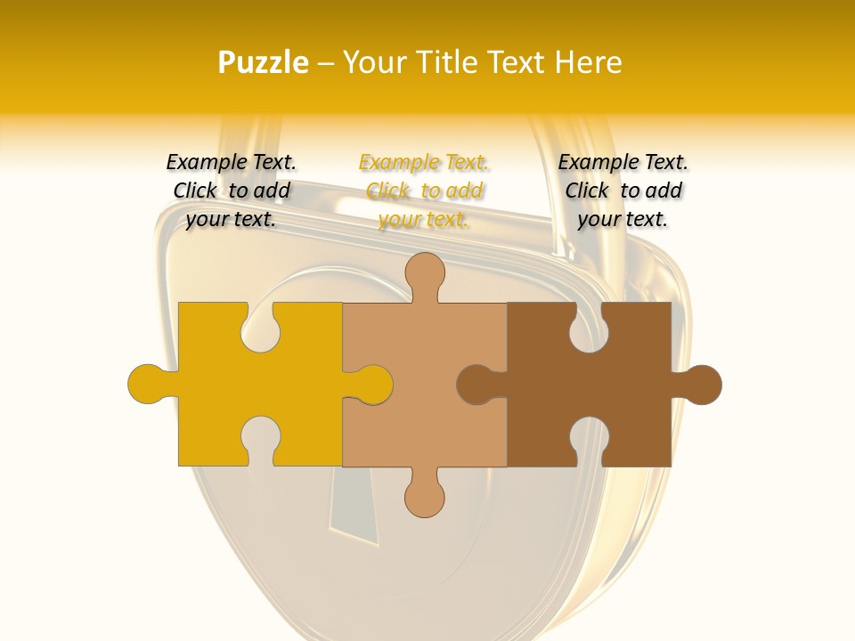 House Gold Exclusive PowerPoint Template