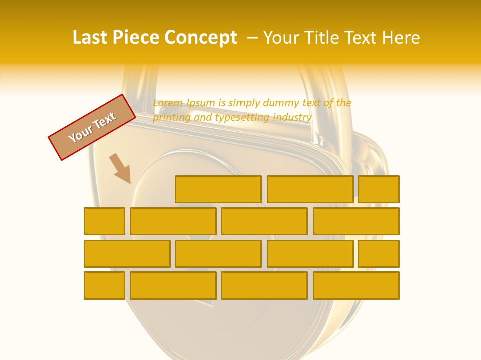 House Gold Exclusive PowerPoint Template