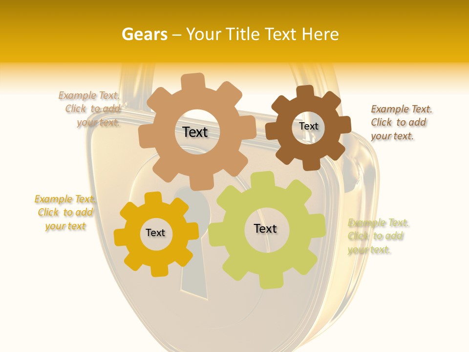 House Gold Exclusive PowerPoint Template