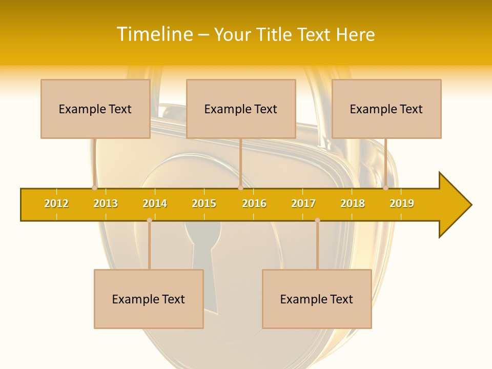 House Gold Exclusive PowerPoint Template