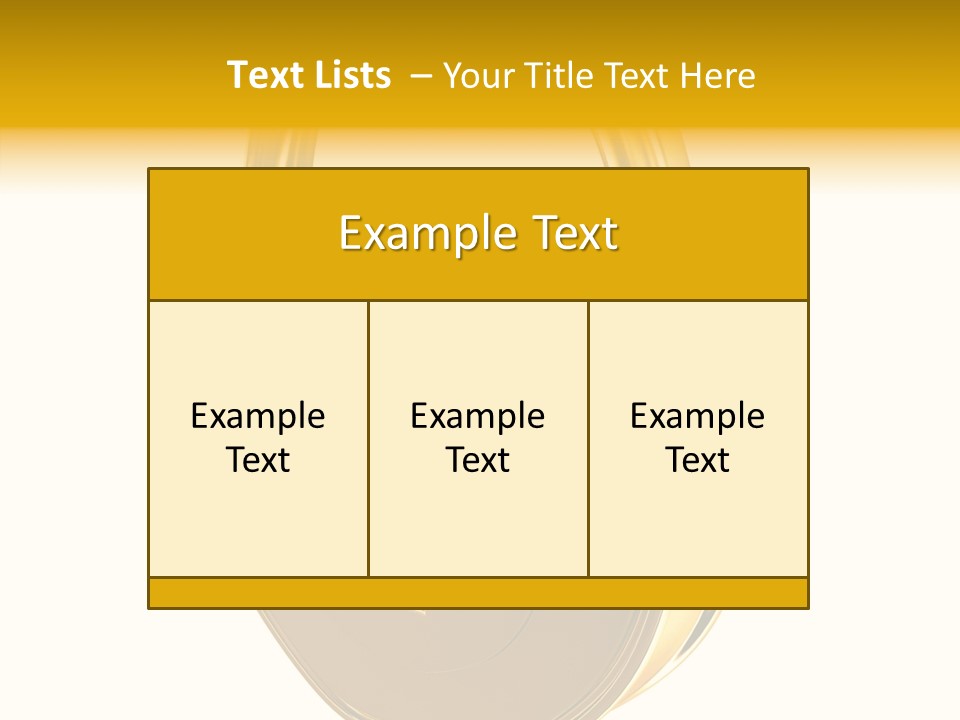 House Gold Exclusive PowerPoint Template