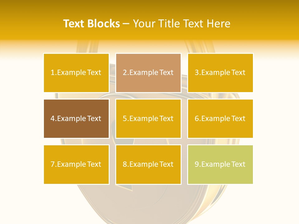 House Gold Exclusive PowerPoint Template