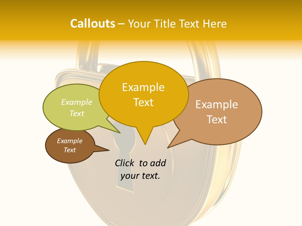 House Gold Exclusive PowerPoint Template