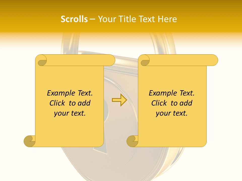 House Gold Exclusive PowerPoint Template