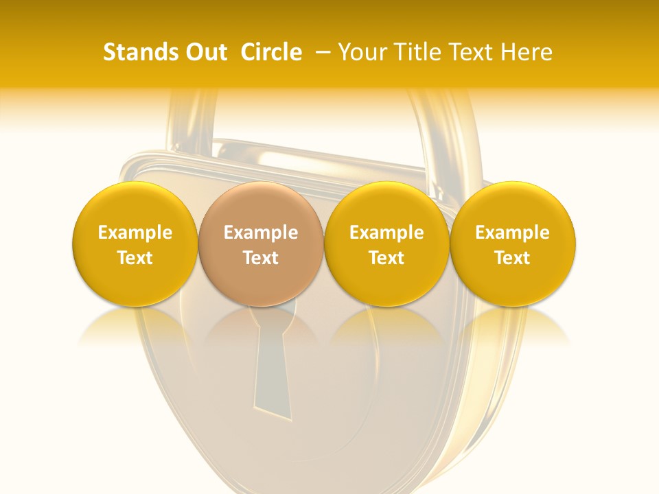House Gold Exclusive PowerPoint Template