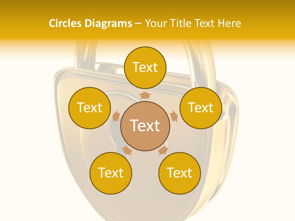 House Gold Exclusive PowerPoint Template