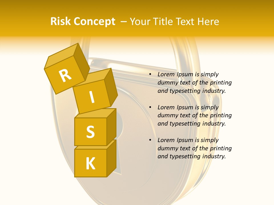 House Gold Exclusive PowerPoint Template