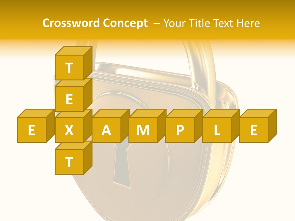 House Gold Exclusive PowerPoint Template