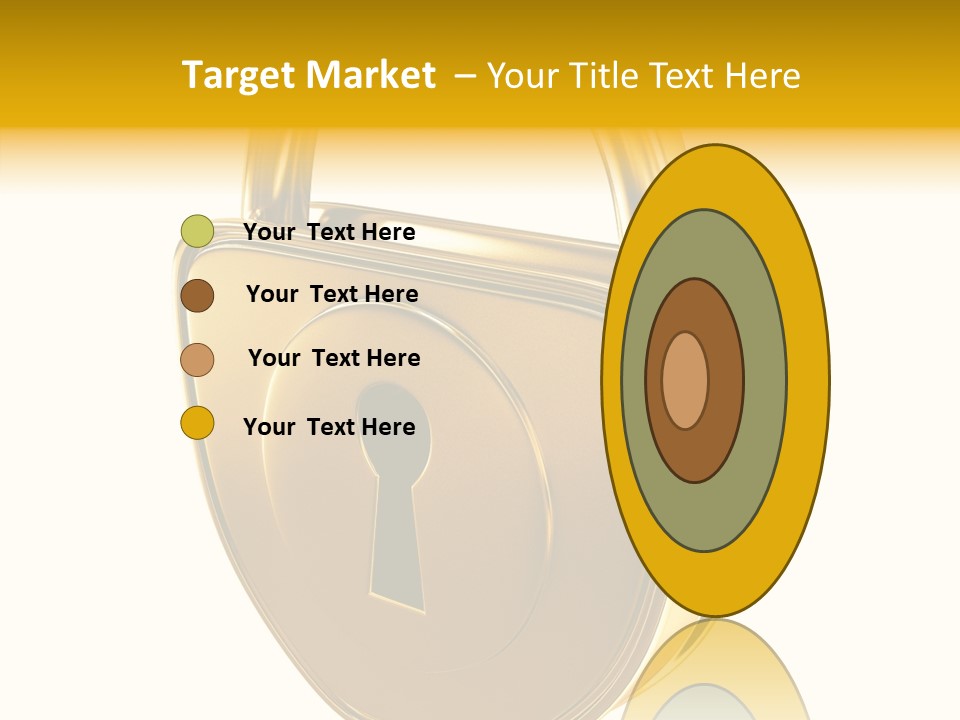House Gold Exclusive PowerPoint Template