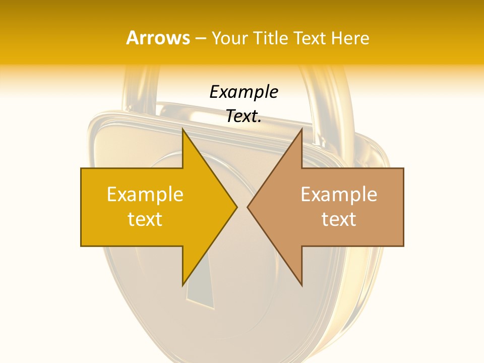 House Gold Exclusive PowerPoint Template