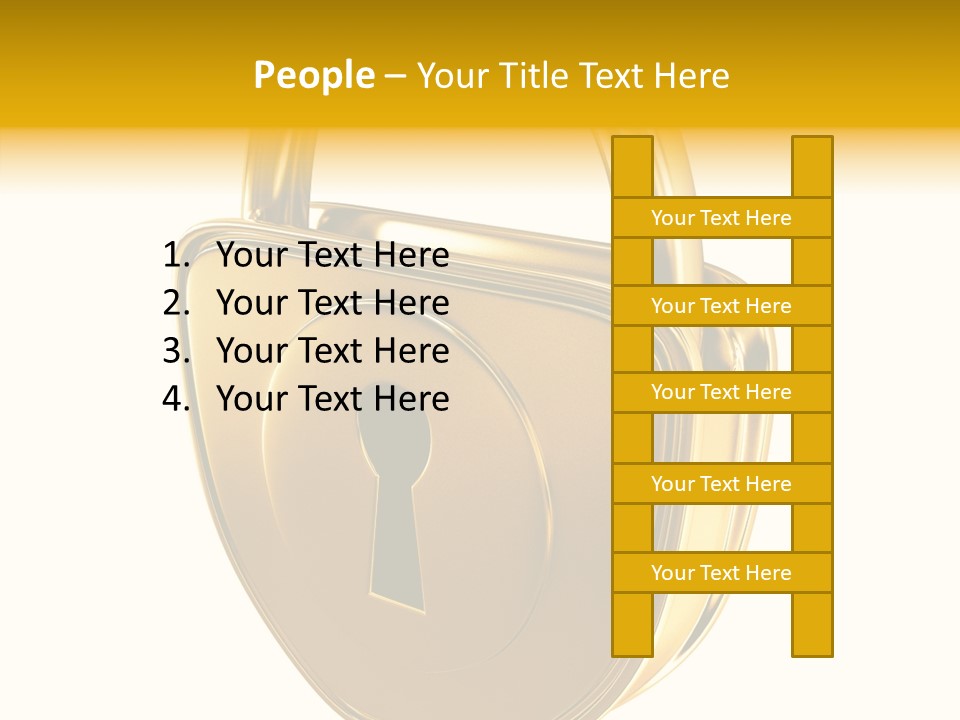 House Gold Exclusive PowerPoint Template