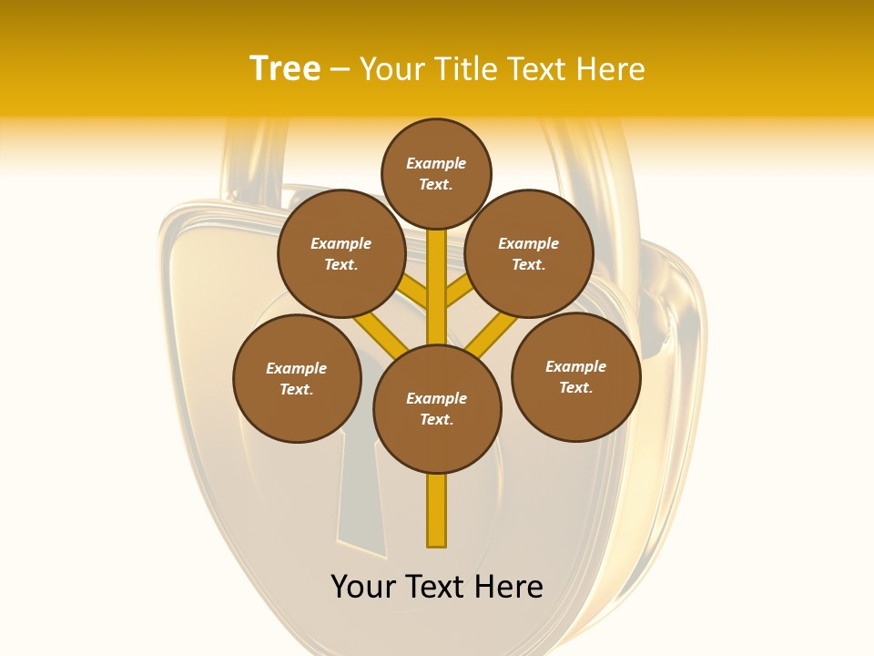 House Gold Exclusive PowerPoint Template